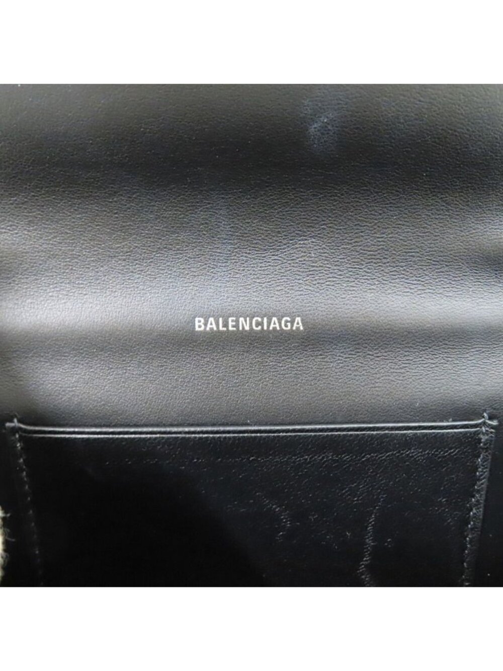 Balenciaga Chain Shoulder Bag Leopard Leather - Picture 6 of 8